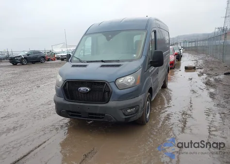 2025 Ford Transit-350 из США, поврежденный, VIN 1FTBW9C81SKA51768